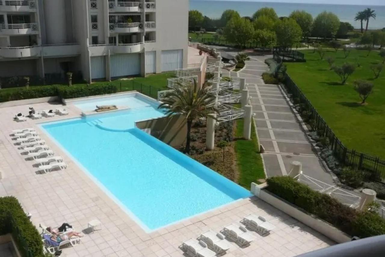 "T2 "Antibes Les Pins 3" Air Conditionned Sea View With Parking And Pool" Apartment Exterior photo