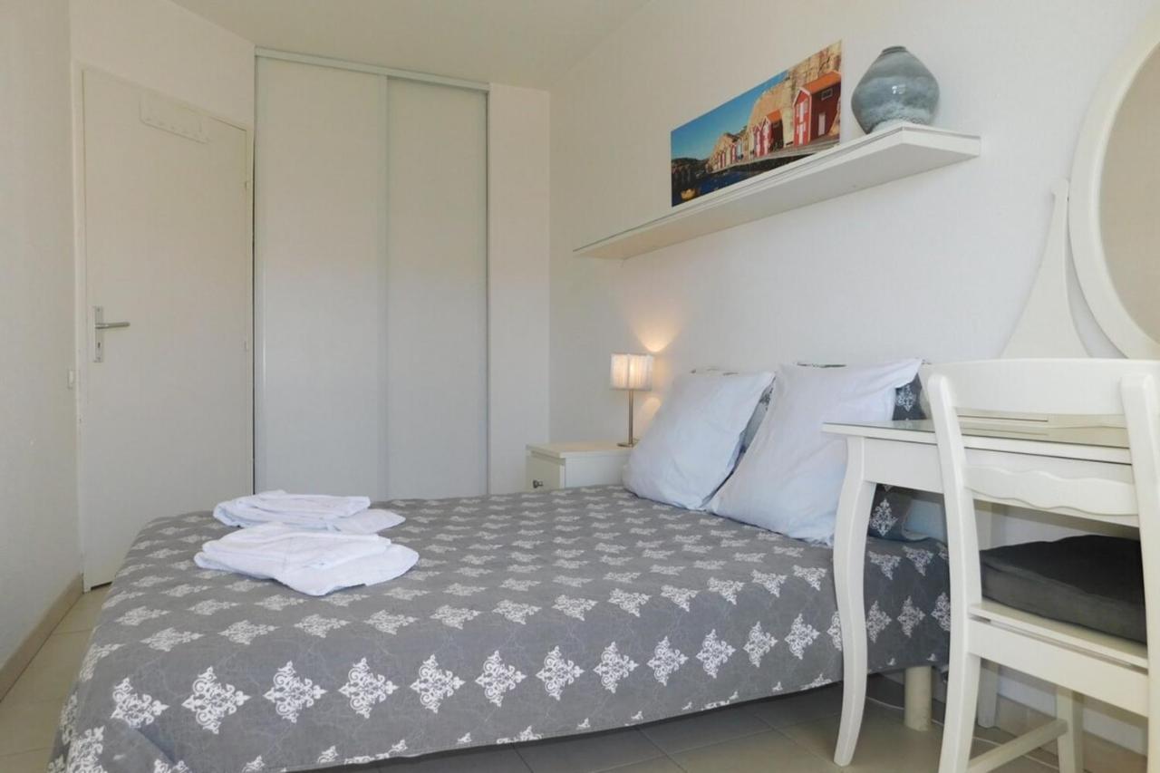 "T2 "Antibes Les Pins 3" Air Conditionned Sea View With Parking And Pool" Apartment Exterior photo